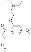 CAS#: 20809-07-8, 1-[2-(2-Diethylaminoethoxy)-4-Methoxyphenyl]Propan-1-One Hydrochloride