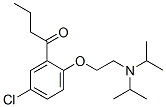 CAS#: 20809-23-8, 1-[5-Chloro-2-[2-(Di(Propan-2-Yl)Amino)Ethoxy]Phenyl]Butan-1-One