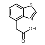 CAS#: 208117-17-3, 1,3-Benzothiazol-4-Ylacetic Acid