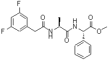 CAS 登录号：208255-51-0， (2S)-({N-[(3,5-二氟苯基)乙酰基]-L-丙氨酰}氨基)(苯基)乙酸甲酯