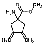 CAS 登录号：208510-14-9， 甲基1-氨基-3,4-二(亚甲基)环戊烷羧酸酯