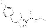 CAS 登录号：208753-36-0， 1-(4-氯苄基)-5-甲基-1H-咪唑-4-羧酸乙酯