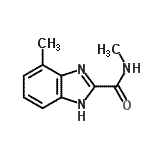 CAS#: 208771-95-3, N,4-Dimethyl-1H-Benzimidazole-2-Carboxamide