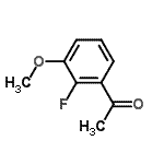 CAS 登录号：208777-19-9， 1-(2-氟-3-甲氧基苯基)乙酮
