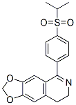 CAS 登录号：20884-94-0， 7,8-二氢-5-[4-(异丙基磺酰基)苯基]-1,3-二氧杂环戊并[4,5-g]异喹啉