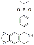 CAS 登录号：20884-95-1， 5,6,7,8-四氢-5-[4-(异丙基磺酰基)苯基]-1,3-二氧杂环戊并[4,5-g]异喹啉