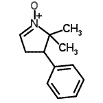 CAS#: 20894-18-2, 2,2-Dimethyl-3-Phenyl-3,4-Dihydro-2H-Pyrrole 1-Oxide