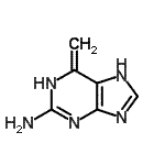 CAS#: 208994-82-5, 6-Methylene-6,7-Dihydro-1H-Purin-2-Amine