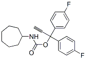 CAS 登录号：20929-99-1， N-环庚基氨基甲酸 1,1-二(4-氟苯基)-2-丙炔基酯