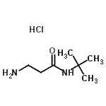 CAS 登录号：209467-48-1， 3-氨基-N-叔丁基-丙酰胺盐酸盐