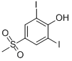 CAS#: 20951-03-5, 2,6-Diiodo-4-(Methylsulfonyl)-Phenol