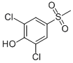 CAS 登录号：20951-05-7， 2,6-二氯-4-(甲基磺酰基)苯酚