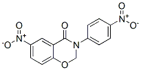 CAS 登录号:20973-01-7, 6-硝基-3-(4-硝基苯基)-2H-1,3-苯并恶嗪-4(3H)-酮