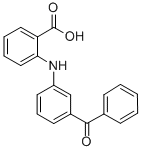 CAS 登录号：21003-80-5， 2-[(3-苯甲酰基苯基)氨基]苯甲酸