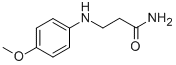 CAS 登录号：21017-46-9， 3-[(4-甲氧基苯基)氨基]-丙酰胺