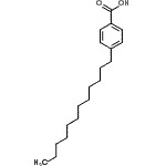 CAS 登录号：21021-55-6， 4-十二烷基苯甲酸