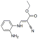 CAS 登录号：21025-47-8， 3-(2-氨基-苯基氨基)-2-氰基-丙烯酸乙酯