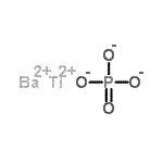 CAS#: 21028-49-9, Barium(+2) Cation; Titanium(+2) Cation; Phosphate