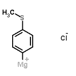 CAS 登录号：210292-04-9， [4-(甲硫基)苯基]镁(1+)氯化物