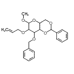 CAS#: 210297-54-4, Methyl 2-O-Allyl-3-O-Benzyl-4,6-O-Benzylidenehexopyranoside