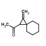 CAS 登录号：210353-13-2， 1-(2-亚甲基螺[2.5]辛-1-基)乙酮