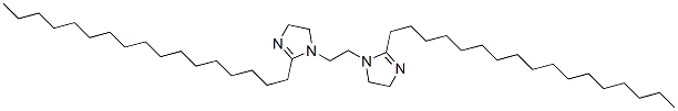 CAS 登录号：21037-88-7， 1,1'-乙烯二[4,5-二氢-2-十七烷基-1H-咪唑]