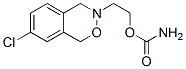CAS 登录号：21038-18-6， 2-(7-氯-3,4-二氢-1H-2,3-苯并恶嗪-3-基)乙基氨基甲酸酯