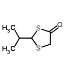 CAS#: 210548-07-5, 2-Isopropyl-1,3-Dithiolan-4-One