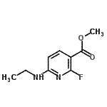 CAS#: 210697-18-0, Methyl 6-(Ethylamino)-2-Fluoronicotinate