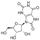 CAS#: 21082-30-4, 7,9-Dihydro-9-beta-D-Ribofuranosyl-1H-Purine-2,6,8(3H)-Trione