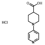CAS 登录号：210962-09-7， 1-(4-吡啶基)-4-哌啶羧酸盐酸盐(1:1)