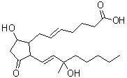 CAS#: 210978-26-0, (5Z,8xi,13E,15R)-9,15-Dihydroxy-15-Methyl-11-Oxoprosta-5,13-Dien-1-Oic Acid