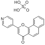CAS 登录号：2110-25-0， 2-吡啶-4-基苯并[h]苯并吡喃-4-酮