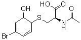 CAS 登录号：21125-60-0， N-乙酰基-S-(4-溴-6-羟基-2,4-环己二烯-1-基)-L-半胱氨酸