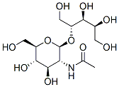 CAS 登录号：21150-24-3， 4-O-(2-乙酰氨基-2-脱氧-beta-吡喃葡萄糖基)核糖醇