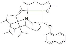 CAS#: 2116-33-8, 1-(Cyclopentylamino)-3-Naphthalen-1-Yloxypropan-2-Ol Hydrochloride