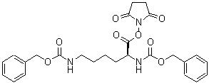CAS#: 2116-83-8, 2,5-Dioxo-1-Pyrrolidinyl N<Sup>2</Sup>,N<Sup>6</Sup>-Bis[(Benzyloxy)Carbonyl]-L-Lysinate