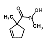 CAS 登录号：211696-66-1， N-羟基-N,1-二甲基-2-环戊烯-1-甲酰胺