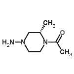 CAS#: 211748-72-0, 1-[(2S)-4-Amino-2-Methyl-1-Piperazinyl]Ethanone