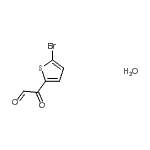CAS#: 21175-51-9, (5-Bromo-2-Thienyl)(Oxo)Acetaldehyde Hydrate (1:1)