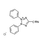 CAS 登录号：2118-44-7， 5-氰基-2,3-二苯基-2H-四唑-3-鎓氯化物