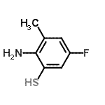 CAS 登录号：211868-21-2， 2-氨基-5-氟-3-甲基苯硫醇