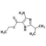 CAS 登录号：211929-25-8， 乙基4-氨基-2-异丙基-1H-咪唑-5-羧酸酯