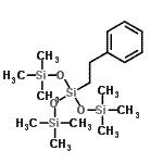 CAS 登录号：211935-21-6， 1,1,1,5,5,5-六甲基-3-(2-苯基乙基)-3-[(三甲基硅烷基)氧基]三硅氧烷