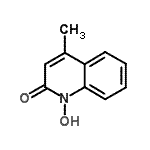 CAS 登录号：21201-47-8， 1-羟基-4-甲基-2(1H)-喹啉酮