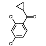 CAS 登录号：212139-17-8， 环丙基(2,4-二氯苯基)甲酮