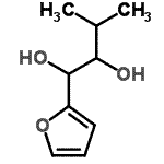 CAS 登录号：21221-66-9， 1-(2-呋喃基)-3-甲基-1,2-丁二醇