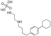 CAS 登录号：21224-64-6， 2-[4-(4-环己基苯基)丁基]氨基乙硫醇硫酸酯