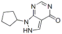 CAS#: 21253-98-5, 1-Cyclopentyl-2H-Pyrazolo[4,5-e]Pyrimidin-4-One