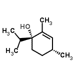 CAS 登录号：212559-43-8， (1R,4R)-1-异丙基-2,4-二甲基-2-环己烯-1-醇